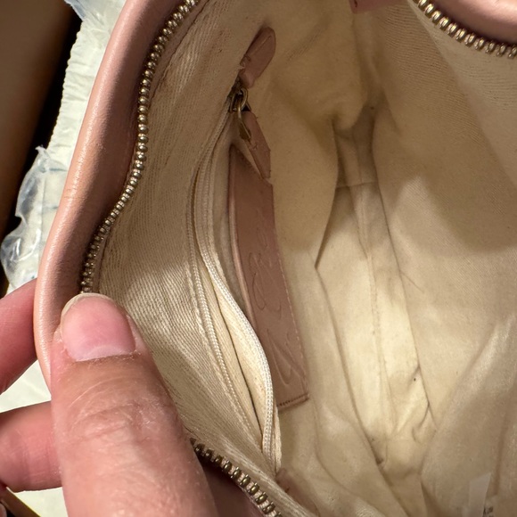 J. Crew Oslo Bucket Crossbody Bag in Blush - Picture 8 of 10